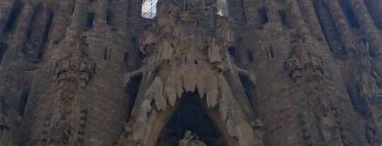 The Basilica of the Sagrada Familia is one of #bcntrip.