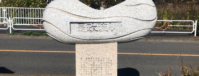 多摩川 「是政渡し」の碑 is one of 東京散歩.