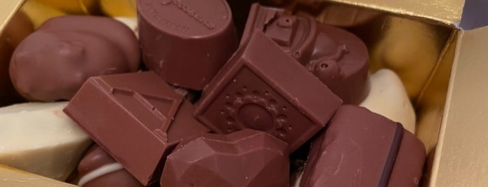 Chocolatier Goossens is one of Antwerp+Belgium.