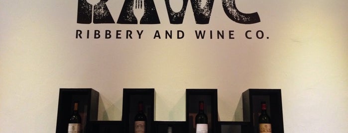 Ribbery and Wine Co. is one of makan places to try.