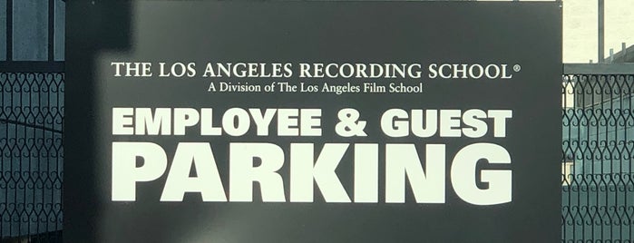 Los Angeles Recording School is one of My Spots.