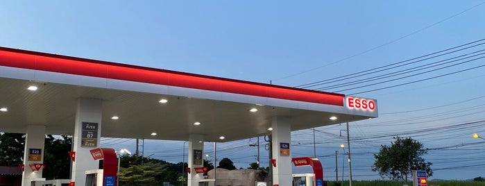 Esso is one of My favorites for Gas Stations / Garages.