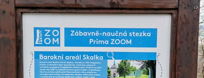 Barokní areál Skalka is one of Poklady CZ.