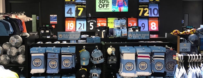 CityStore in the City is one of MCFC venues.