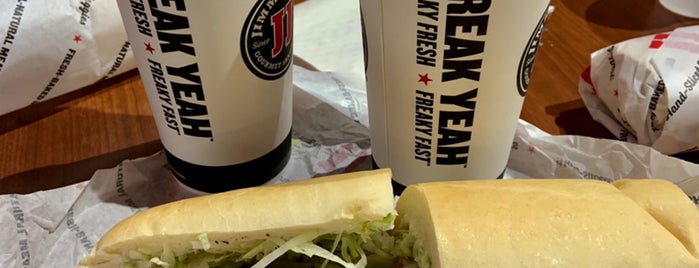 Jimmy John's is one of Aggieville.