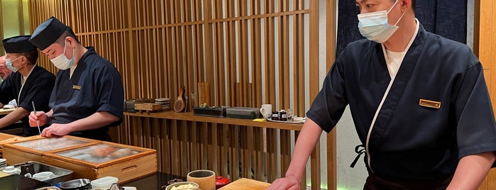 Sushi Mitsuya is one of Micheenli Guide: Business dining in Singapore.