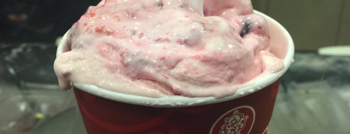 Cold Stone Creamery is one of places I go.