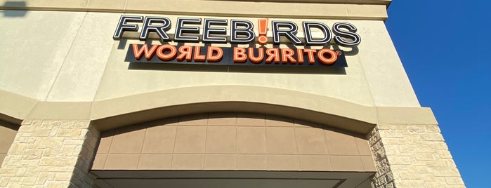 Freebirds World Burrito is one of Austin Food.