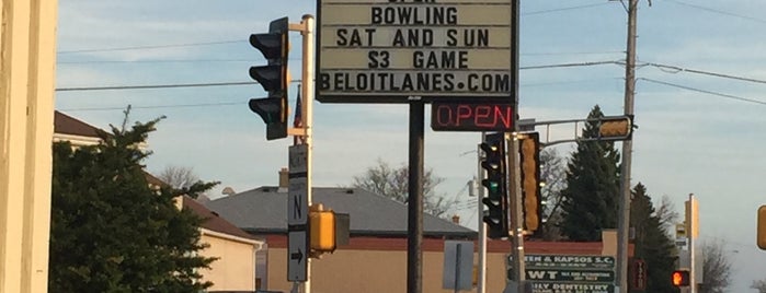 Beloit Lanes is one of Where we've rolled....
