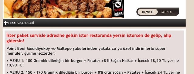 Point Beef - Burger&Salad is one of Buz_Adam : понравившиеся места.