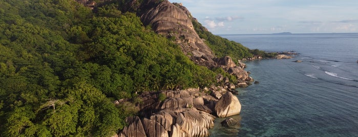 La Digue Island is one of Seychelles.