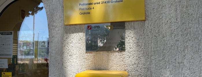 Pošta 21430 is one of Grohote, Šolta.