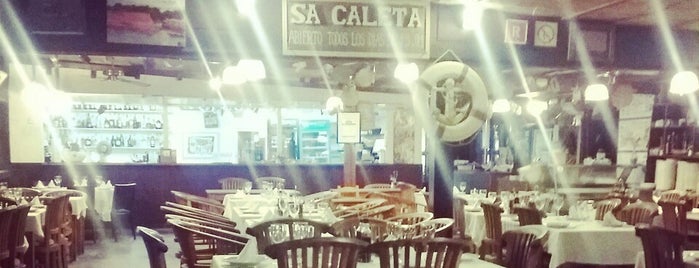 Restaurant Sa Caleta is one of IBIZA.