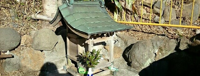 謎の社 is one of 神奈川西部の神社.