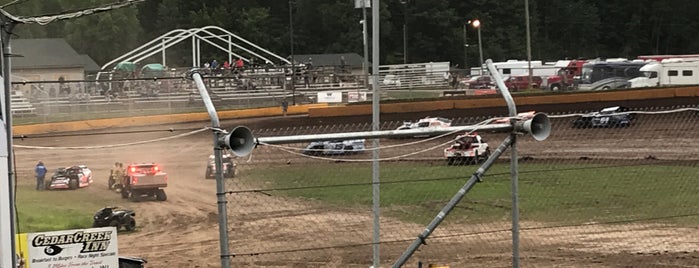 Cedar Lake Speedway is one of Race Tracks.