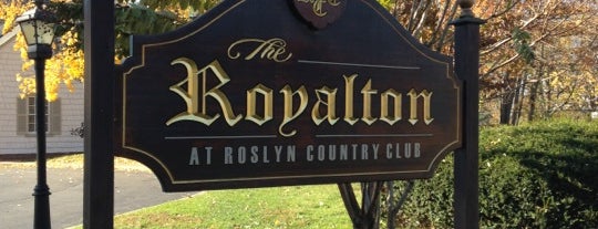 The Royalton at Roslyn Country Club is one of สถานที่ที่ Scott ถูกใจ.