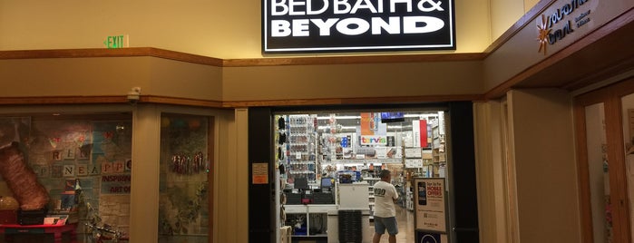 Bed Bath & Beyond is one of places that I want to go.