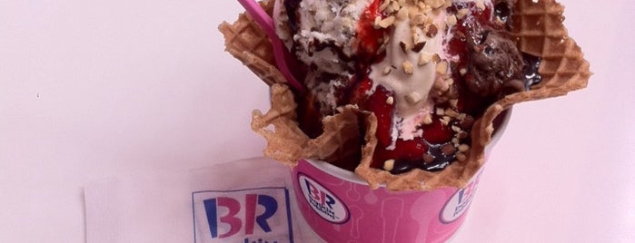 Baskin Robbins is one of Helados.