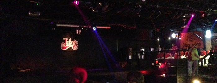 Jake's Nightclub & Bar is one of Music Venues.