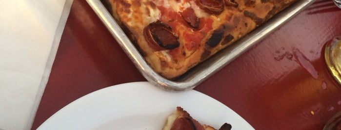 Adrienne's Pizza Bar is one of NYC Eats.