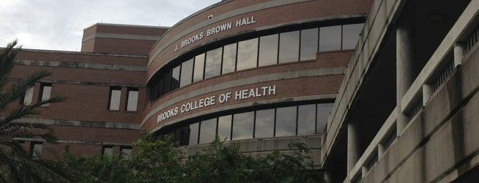 J. Brooks Brown Hall is one of UNF.