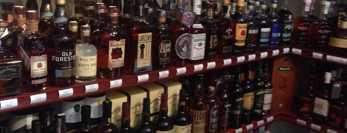 the whiskey shop is one of Lieux qui ont plu à Curt.