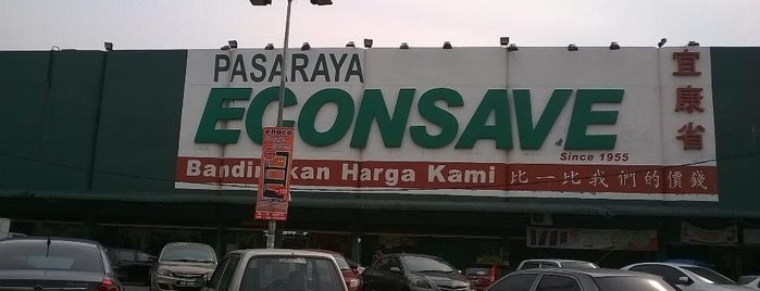 Pasaraya Econsave is one of Shop here.Shopping places, MY #4.