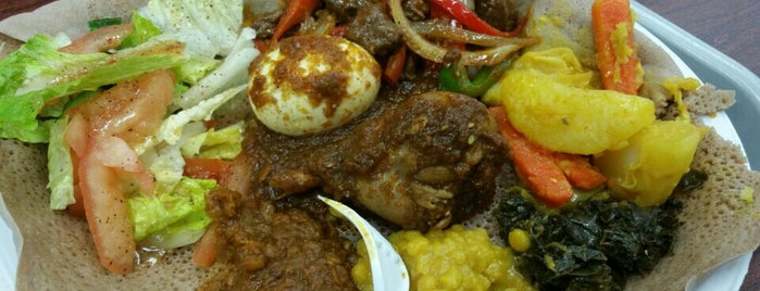 Abyssinia Ethiopian Cuisine is one of Ken'in Kaydettiği Mekanlar.