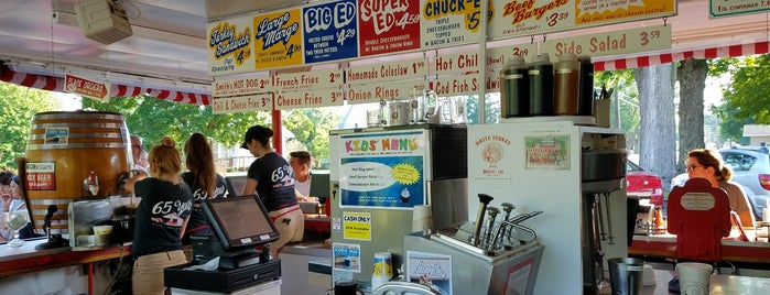 White Turkey Drive-In is one of ICE CREAM SEASON NWPA.