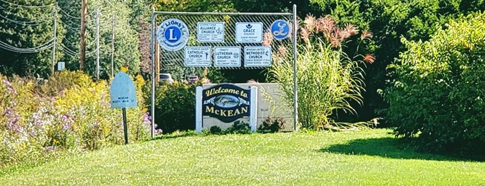 McKean, PA is one of Cities & Towns.