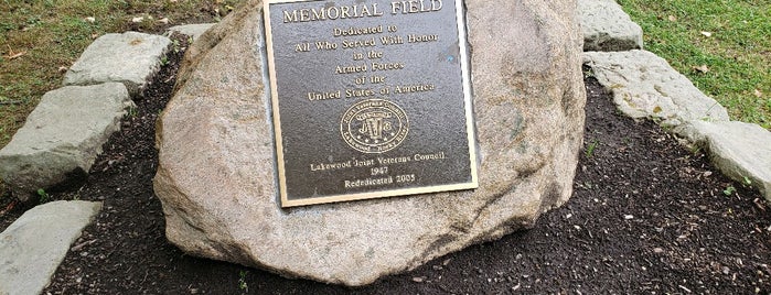 Memorial Field is one of Places to visit with the kids.
