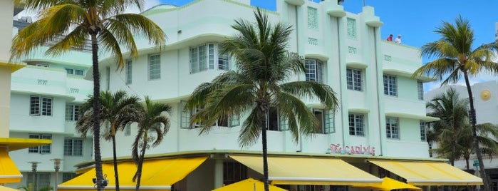 The Carlyle is one of Miami Beach Art Deco District Tour.