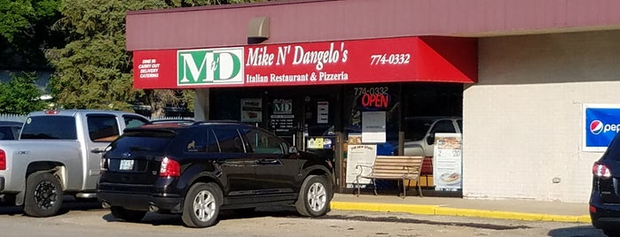Mike N' Dangelo's Italian Restaurant & Pizzeria is one of Dining and Shopping Destinations.