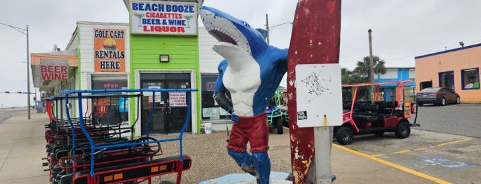 Galveston Sharkman Statue is one of Vacation joints.
