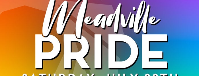 Meadville Pride is one of PRIDE NORTH AMERICA 🏳️‍🌈.