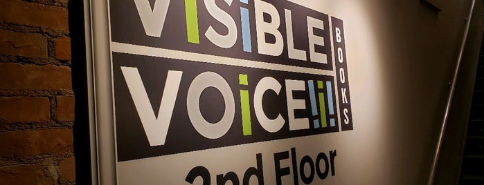 Visible Voice Books is one of Colleen 님이 저장한 장소.