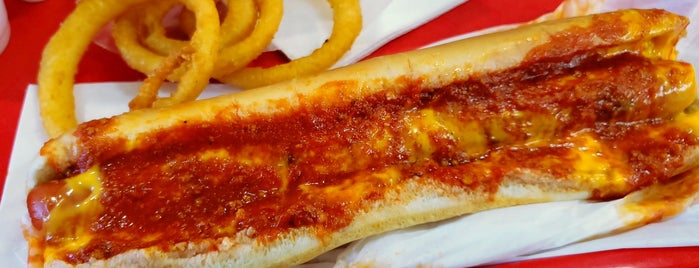 Eddie's Footlong Hot Dogs is one of I Never Sausage A Hot Dog! (PA).
