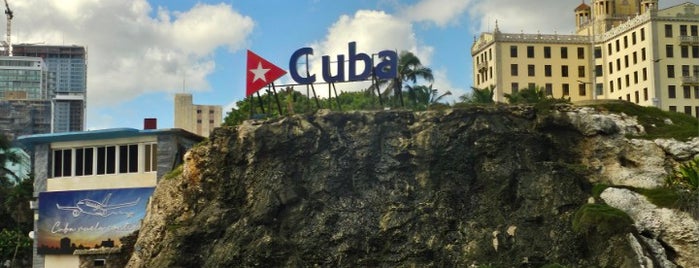 Cuba Sign and Waterfall is one of CUBA.