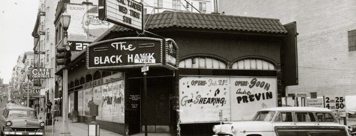 The Black Hawk is one of San Francisco Dos.