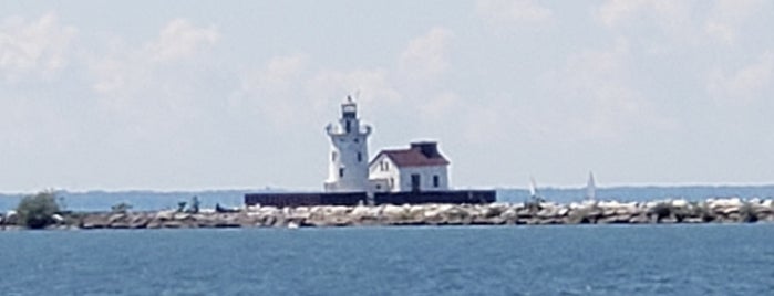 Cleveland Harbor West Pierhead Lighthouse is one of CLE in Focus.