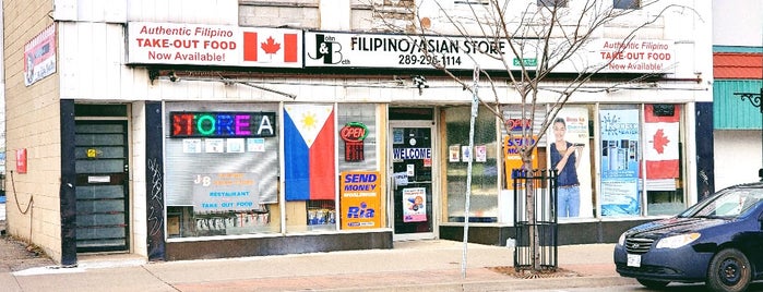 J & B Filipino-Asian Store Restaurant/Take Out Food is one of TORONTO IN FOCUS.