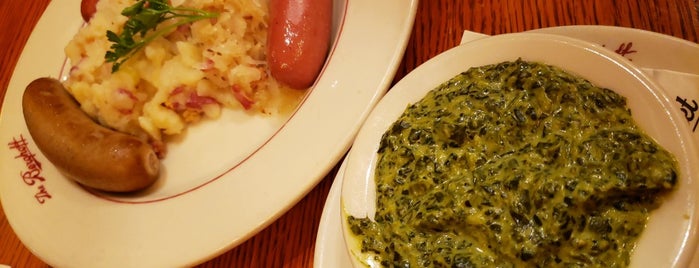 The Berghoff Restaurant is one of The 15 Best Places for Creamed Spinach in Chicago.