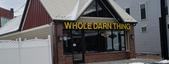 The Whole Darn Thing is one of Favorite places to eat.