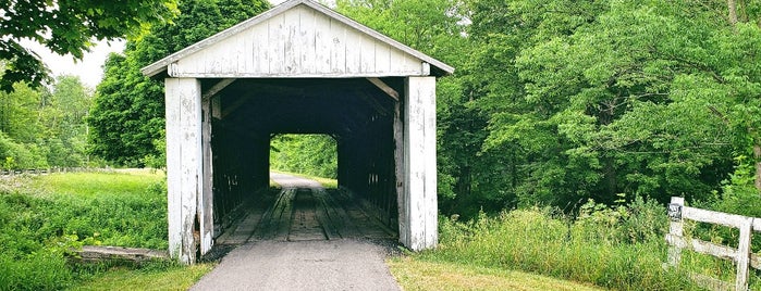 South Denmark Road Covered Bridge is one of Covered Bridges Of Ashtabula County.