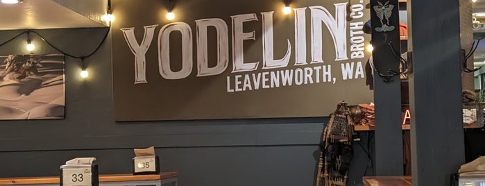 Yodelin Broth is one of Leavenworth.