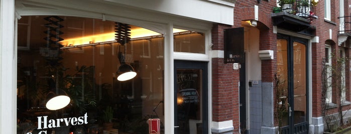 Harvest and Company is one of Amsterdam koffie/lunch.