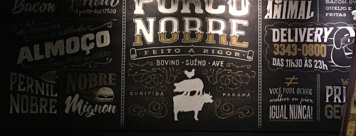 Porco Nobre is one of Hamburguerias de Curitiba.