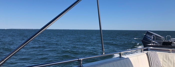 On a Boat on the Chesapeake Bay is one of Harbors or Marinas.