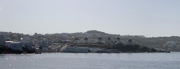 Old Port of Mykonos is one of Grécia.