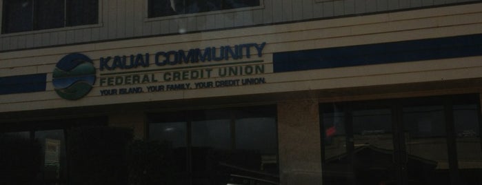 Kauai Community Federal Credit Union is one of Heather'in Kaydettiği Mekanlar.